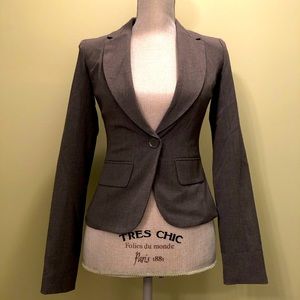 Candie’s blazer, size XS, grey